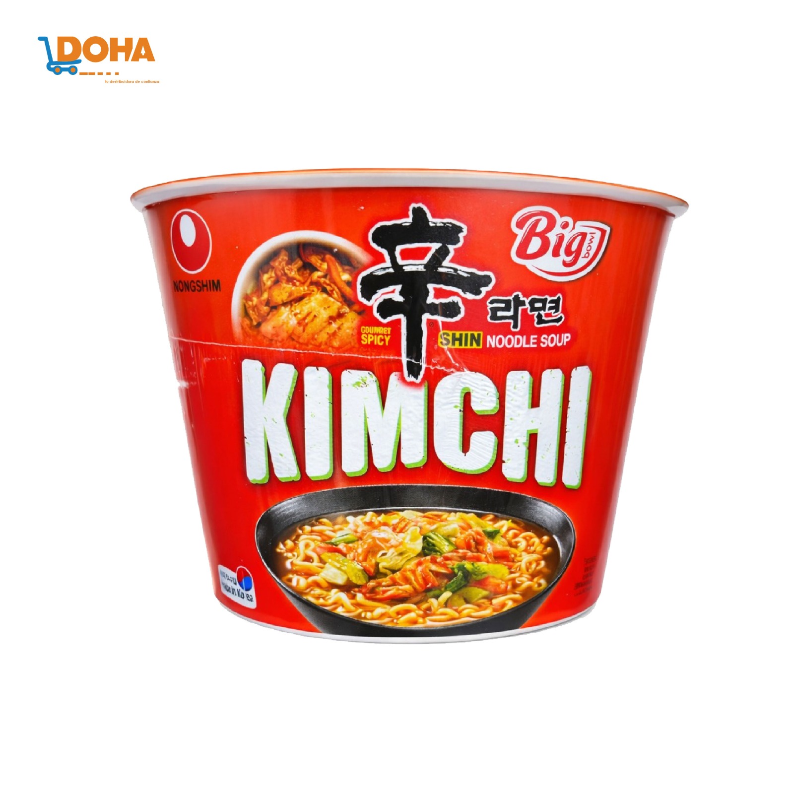 Tazón de sopa sabor Kimchi